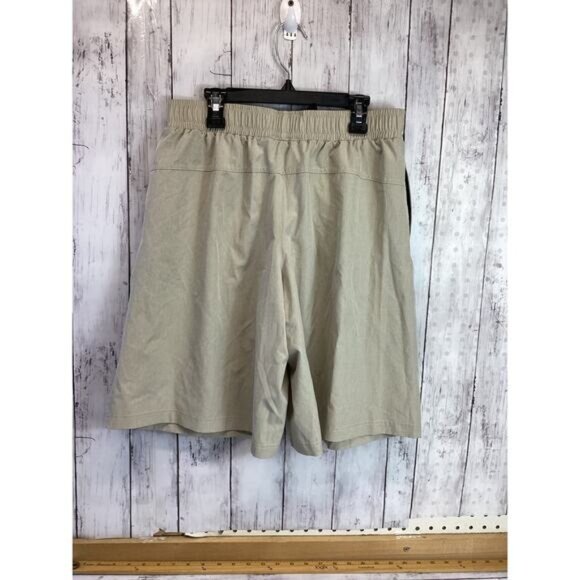 tropical y2k boho indie Lacrosse Unlimited Shorts Mens Brown Short Sz XS - Picture 2 of 6